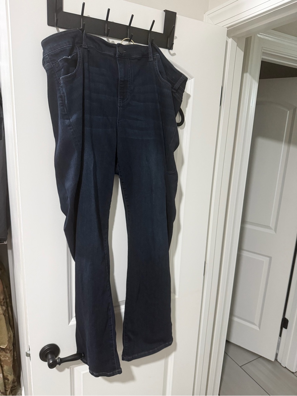 Liverpool Women's Dark Blue Boot Cut Jeans
